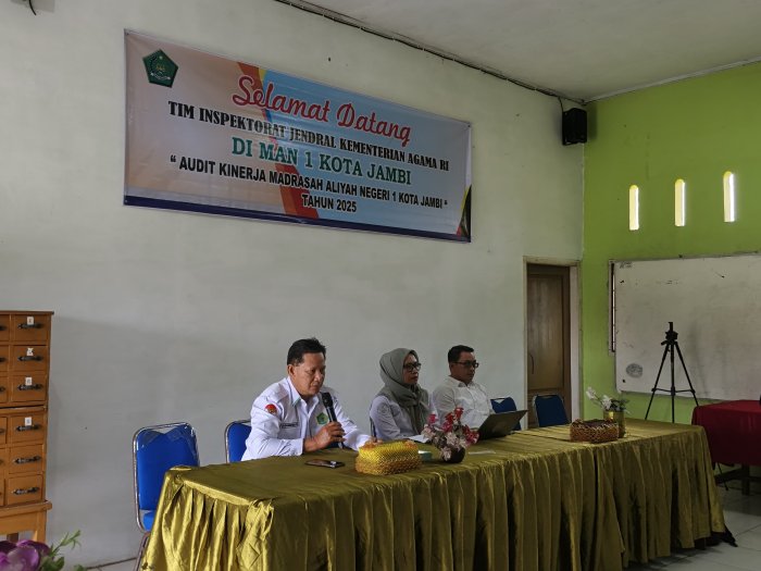 Inspektorat Jenderal Kementerian Agama Audit Kinerja Madrsah Aliyah Negeri 1 Kota Jambi