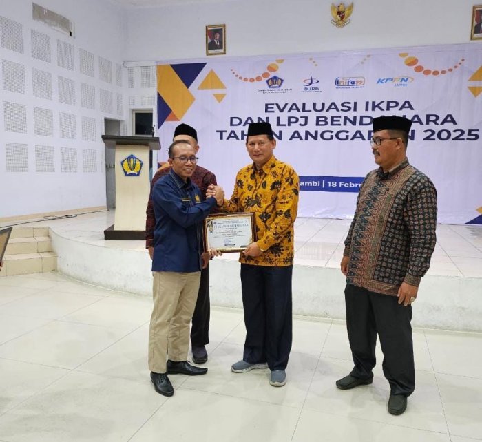 Sabet Penghargaan Rekonsiliasi Terbaik, MAN 1 Kota Jambi Buktikan Tata Kelola Keuangan yang Akuntabel