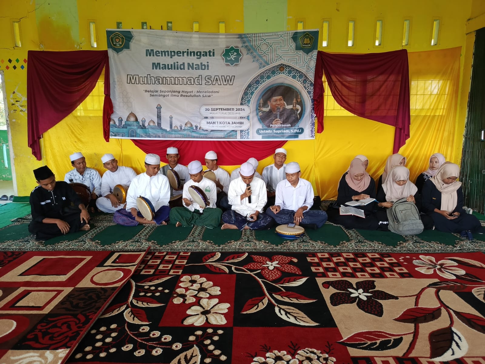 Peringatan Maulid Nabi Muhammad saw tahun 1446 Hijriyah